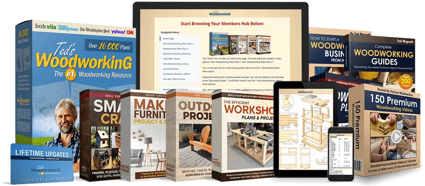 teds woodworking pricing offer with one time payment access